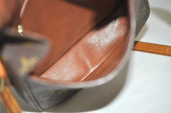 Authentic Louis Vuitton Monogram Saint Cloud MM M51243 Shoulder Cross Bag 2889J