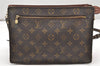 Authentic Louis Vuitton Monogram Enghien Shoulder Cross Bag M51205 Junk 2889K