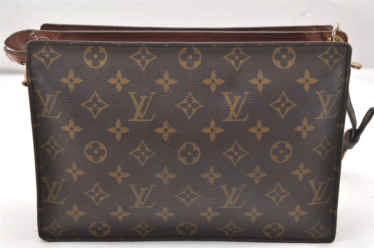 Authentic Louis Vuitton Monogram Enghien Shoulder Cross Bag M51205 Junk 2889K