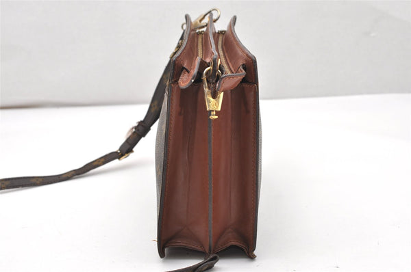 Authentic Louis Vuitton Monogram Enghien Shoulder Cross Bag M51205 Junk 2889K