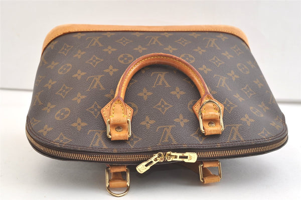 Authentic Louis Vuitton Monogram Alma Hand Bag Purse M51130 LV 2891K