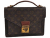 Authentic Louis Vuitton Monogram Monceau 2Way Hand Bag M51187 Junk 2892J