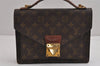 Authentic Louis Vuitton Monogram Monceau 2Way Hand Bag M51187 Junk 2892J