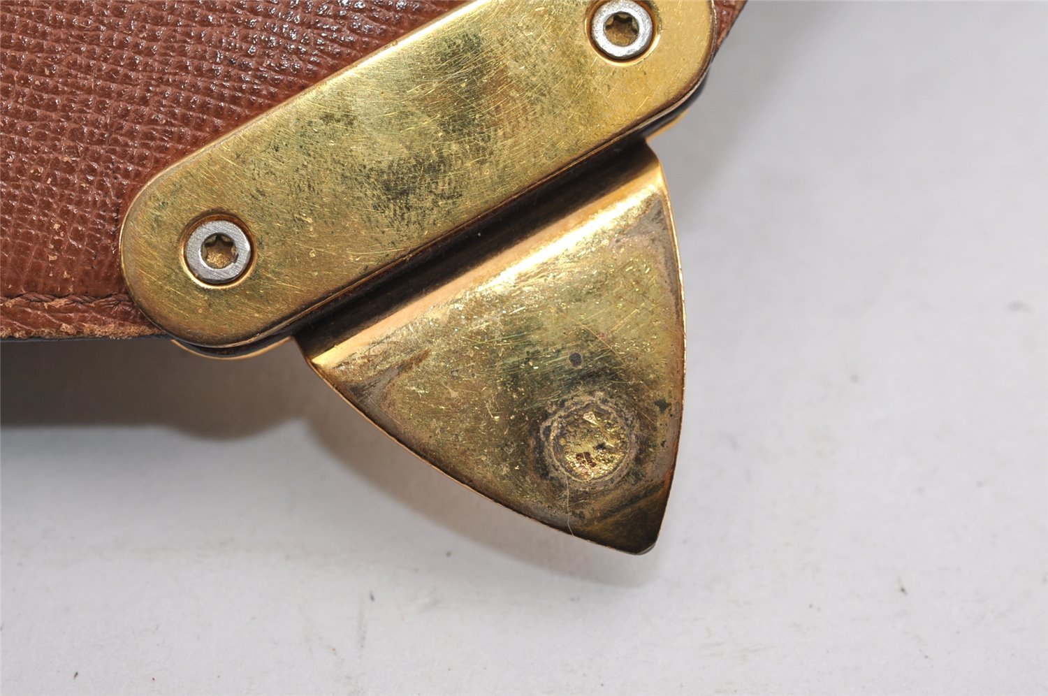 Authentic Louis Vuitton Monogram Monceau 2Way Hand Bag M51187 Junk 2892J