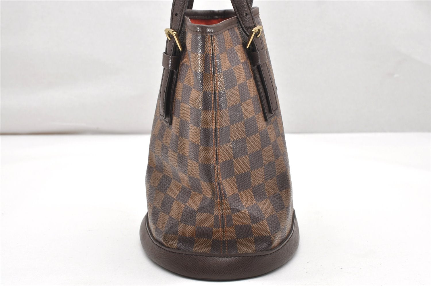 Authentic Louis Vuitton Damier Marais Bucket Shoulder Tote Bag N42240 LV 2892K