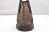Authentic Louis Vuitton Damier Marais Bucket Shoulder Tote Bag N42240 LV 2892K