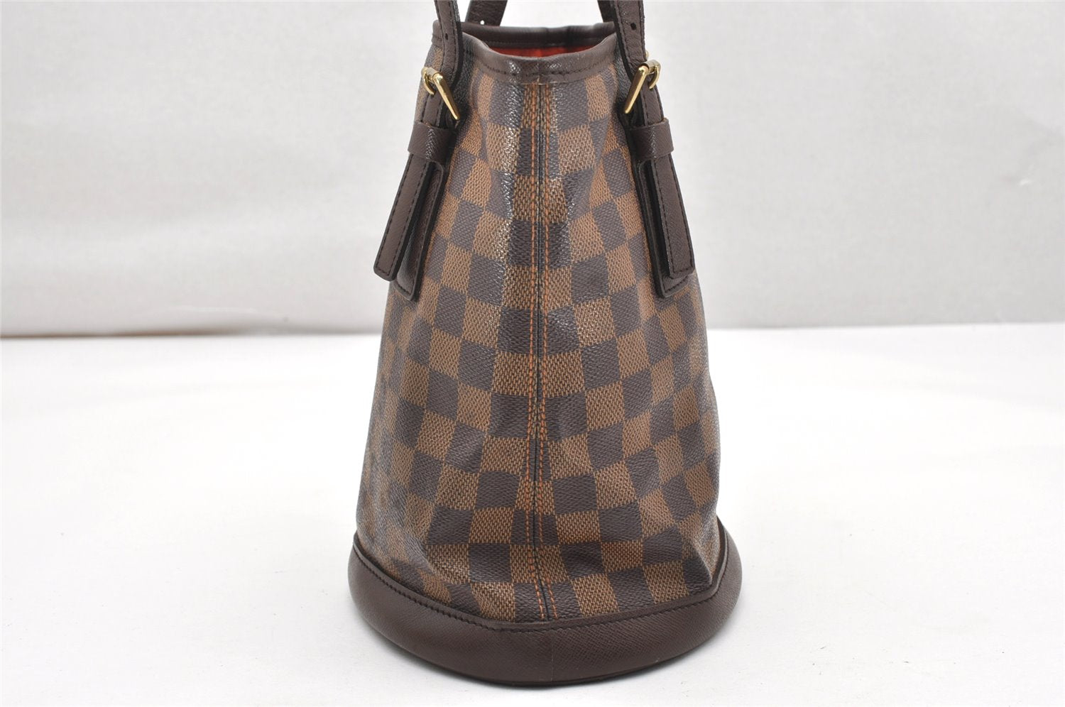 Authentic Louis Vuitton Damier Marais Bucket Shoulder Tote Bag N42240 LV 2892K