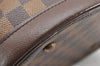 Authentic Louis Vuitton Damier Marais Bucket Shoulder Tote Bag N42240 LV 2892K