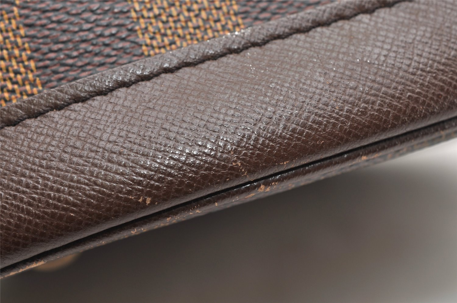 Authentic Louis Vuitton Damier Marais Bucket Shoulder Tote Bag N42240 LV 2892K