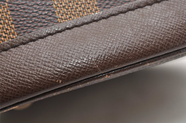 Authentic Louis Vuitton Damier Marais Bucket Shoulder Tote Bag N42240 LV 2892K