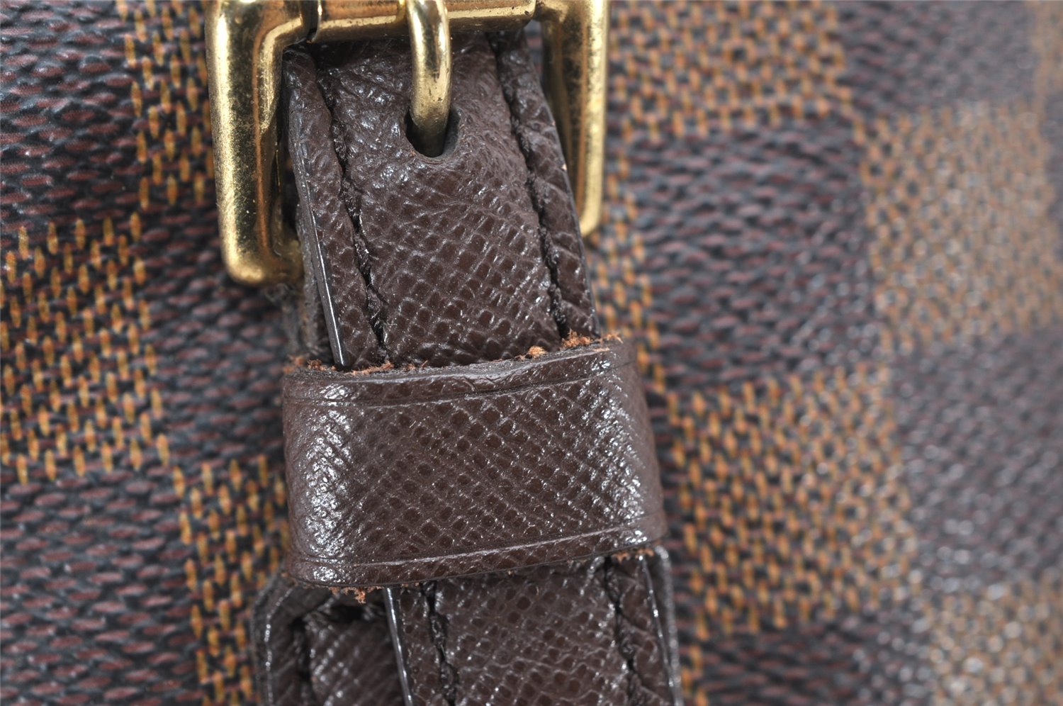 Authentic Louis Vuitton Damier Marais Bucket Shoulder Tote Bag N42240 LV 2892K