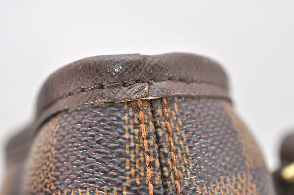 Authentic Louis Vuitton Damier Marais Bucket Shoulder Tote Bag N42240 LV 2892K