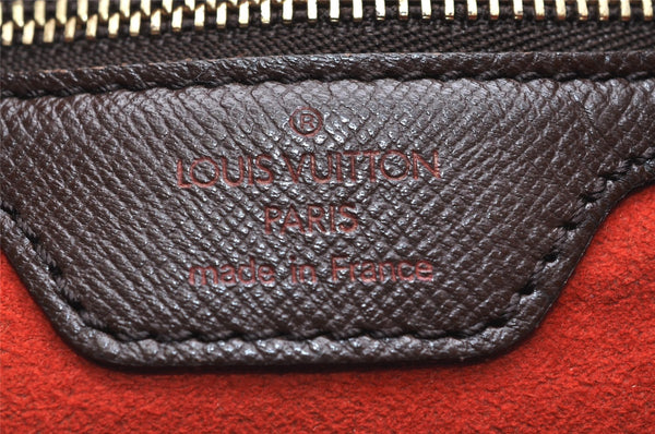Authentic Louis Vuitton Damier Marais Bucket Shoulder Tote Bag N42240 LV 2892K