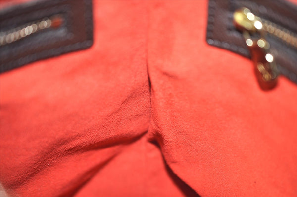 Authentic Louis Vuitton Damier Marais Bucket Shoulder Tote Bag N42240 LV 2892K