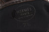 Authentic HERMES Vintage Serie Glove Leather Brown 2893L