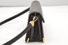 Authentic Christian Dior Vintage Shoulder Bag Purse Leather Brown 2894K