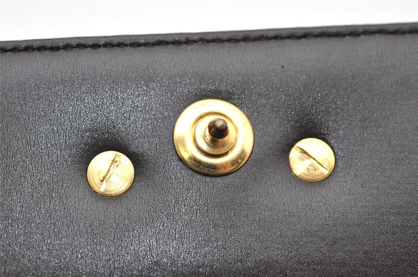 Authentic Christian Dior Vintage Shoulder Bag Purse Leather Brown 2894K