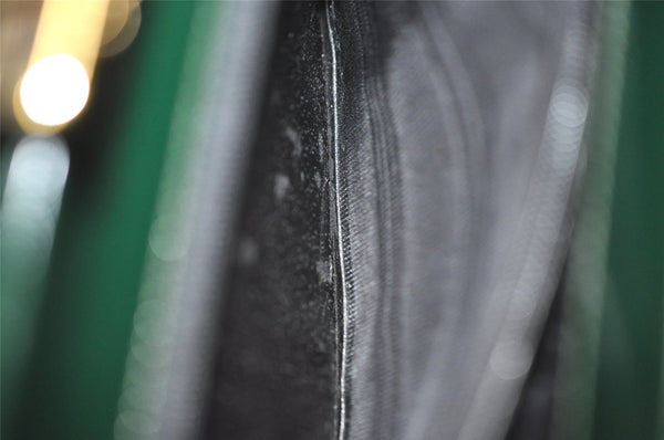 Authentic GUCCI Vintage Shoulder Hand Bag Purse Enamel Green Junk 2895I