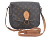Authentic Louis Vuitton Monogram Saint Cloud GM M51242 Shoulder Cross Bag 2895J