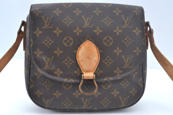 Authentic Louis Vuitton Monogram Saint Cloud GM M51242 Shoulder Cross Bag 2895J