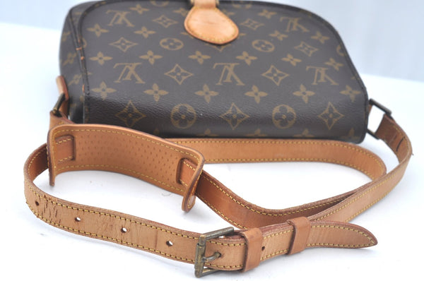 Authentic Louis Vuitton Monogram Saint Cloud GM M51242 Shoulder Cross Bag 2895J