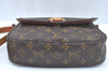 Authentic Louis Vuitton Monogram Saint Cloud GM M51242 Shoulder Cross Bag 2895J