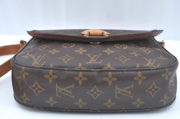 Authentic Louis Vuitton Monogram Saint Cloud GM M51242 Shoulder Cross Bag 2895J