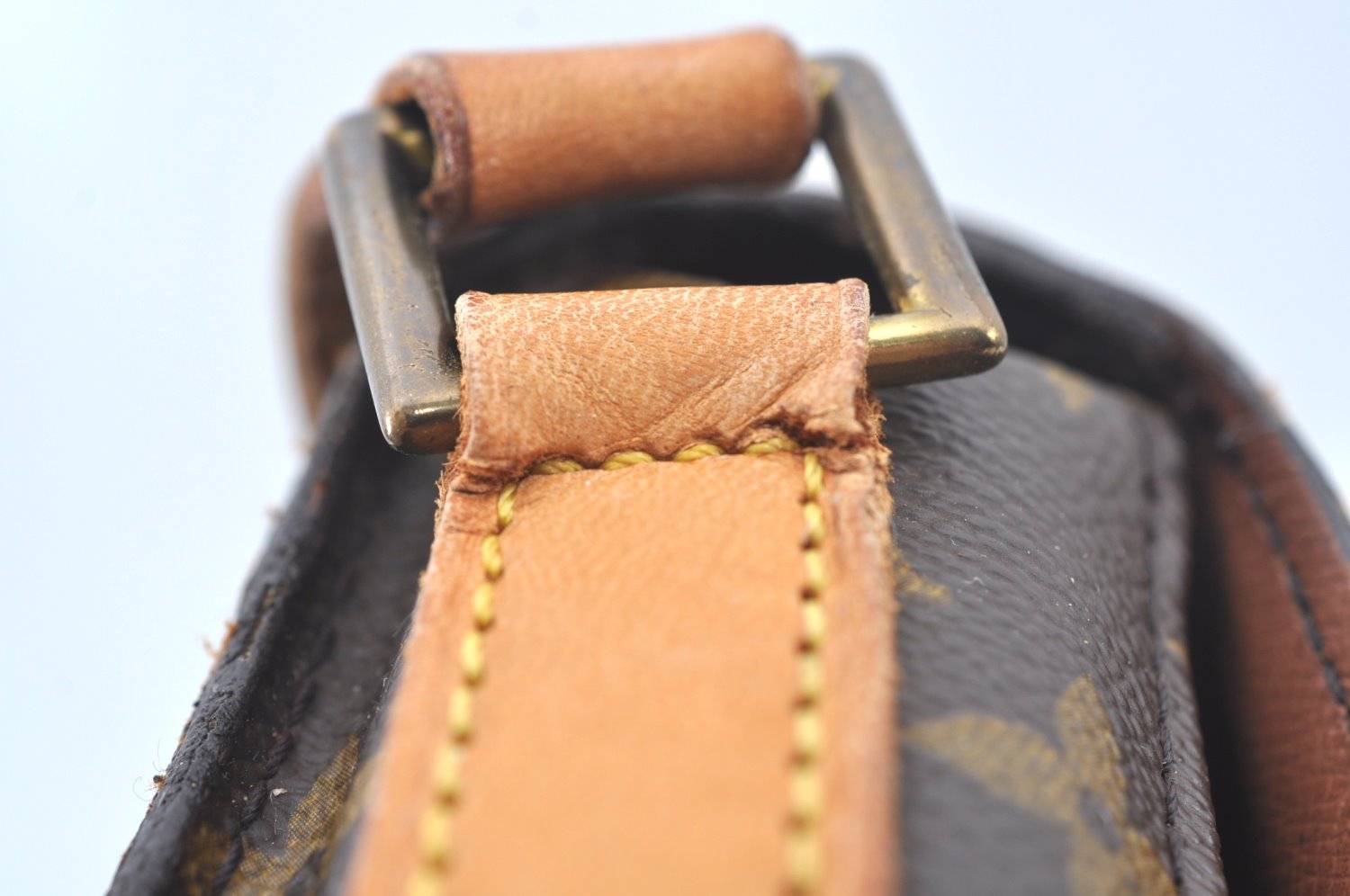 Authentic Louis Vuitton Monogram Saint Cloud GM M51242 Shoulder Cross Bag 2895J