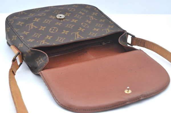 Authentic Louis Vuitton Monogram Saint Cloud GM M51242 Shoulder Cross Bag 2895J