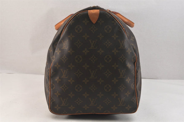 Authentic Louis Vuitton Monogram Keepall 55 Travel Boston Bag M41424 LV 2895K