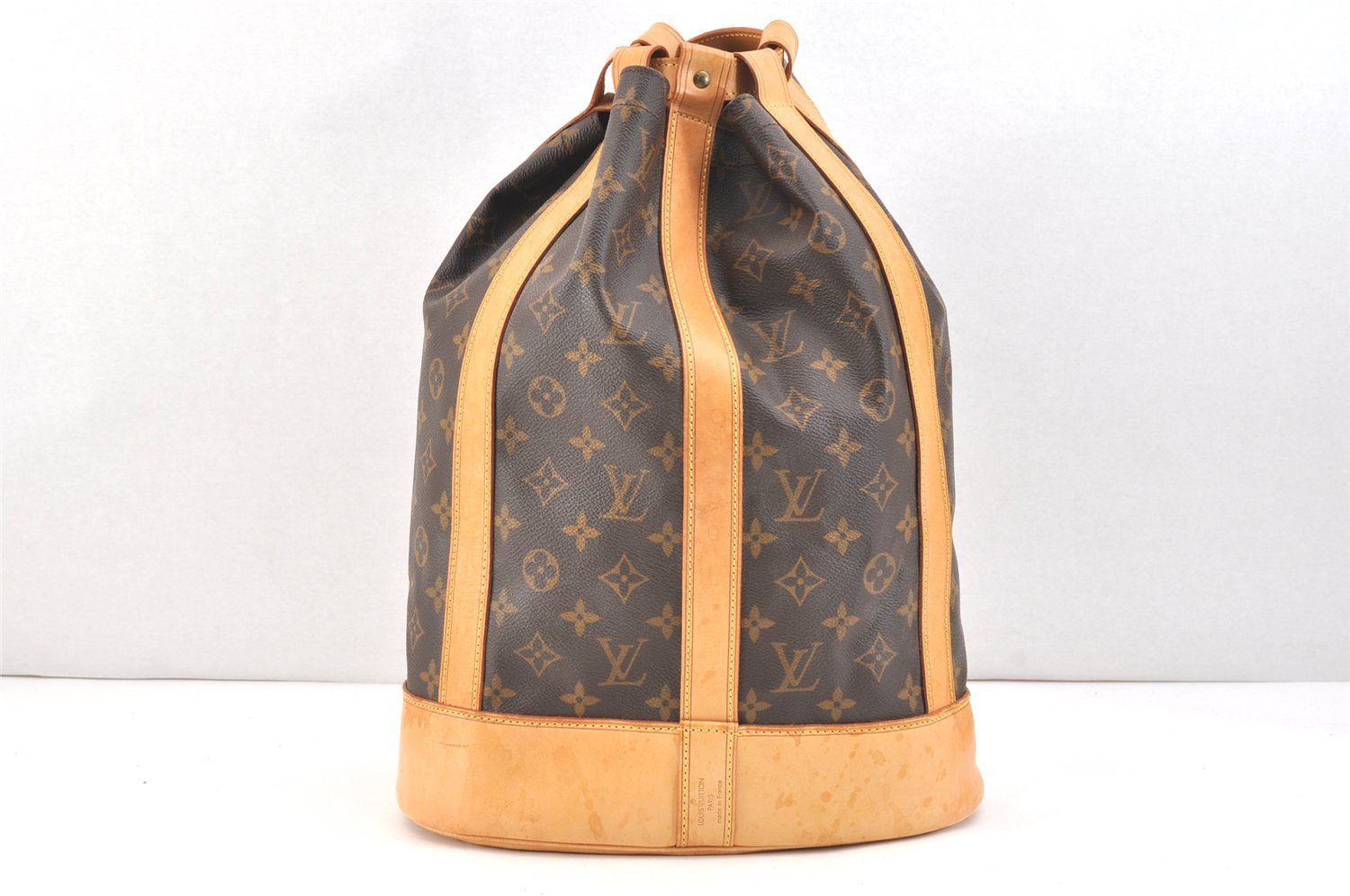 Authentic Louis Vuitton Monogram Randonnee PM Shoulder Bag M42243 LV 2896K
