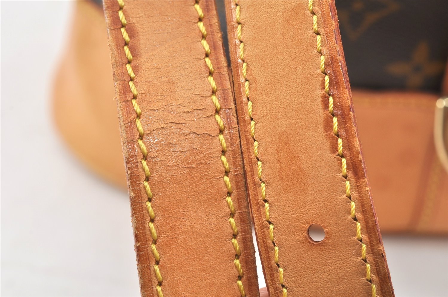 Authentic Louis Vuitton Monogram Randonnee PM Shoulder Bag M42243 LV 2896K