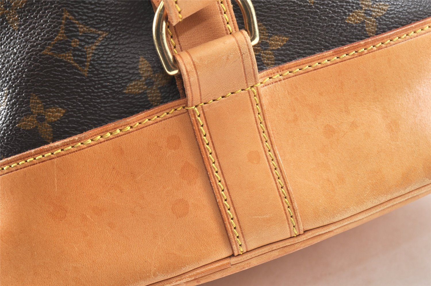 Authentic Louis Vuitton Monogram Randonnee PM Shoulder Bag M42243 LV 2896K