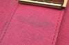 Authentic Louis Vuitton Monogram Multicles 4 Hooks Key Case Pink M41945 LV 2897I