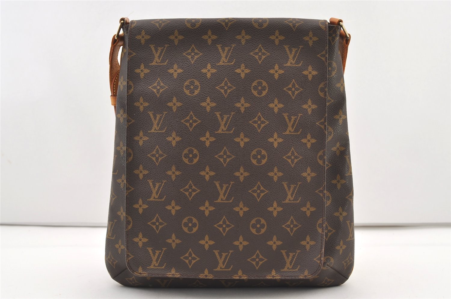 Authentic Louis Vuitton Monogram Musette Shoulder Cross Body Bag M51256 LV 2897J