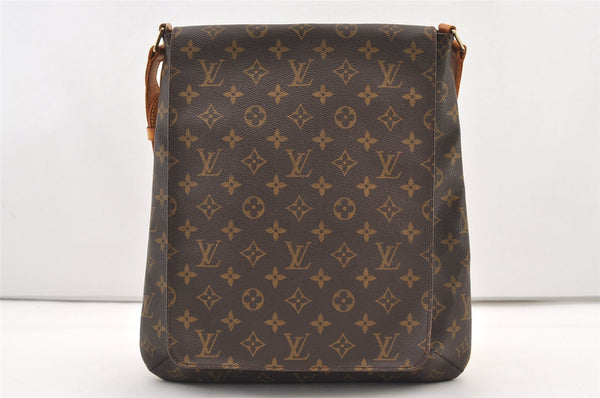 Authentic Louis Vuitton Monogram Musette Shoulder Cross Body Bag M51256 LV 2897J