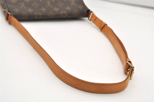 Authentic Louis Vuitton Monogram Musette Shoulder Cross Body Bag M51256 LV 2897J