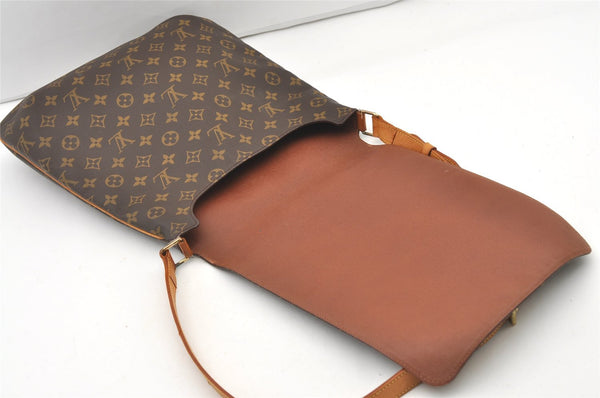 Authentic Louis Vuitton Monogram Musette Shoulder Cross Body Bag M51256 LV 2897J