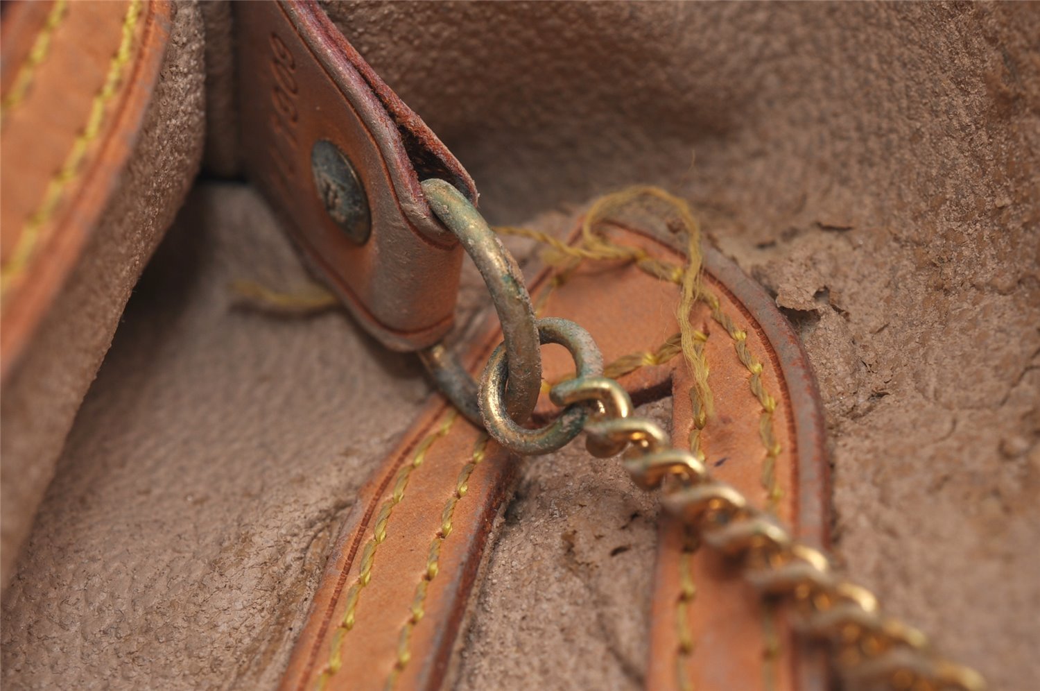 Authentic Louis Vuitton Monogram Bucket GM Shoulder Tote Bag M42236 Junk 2899J