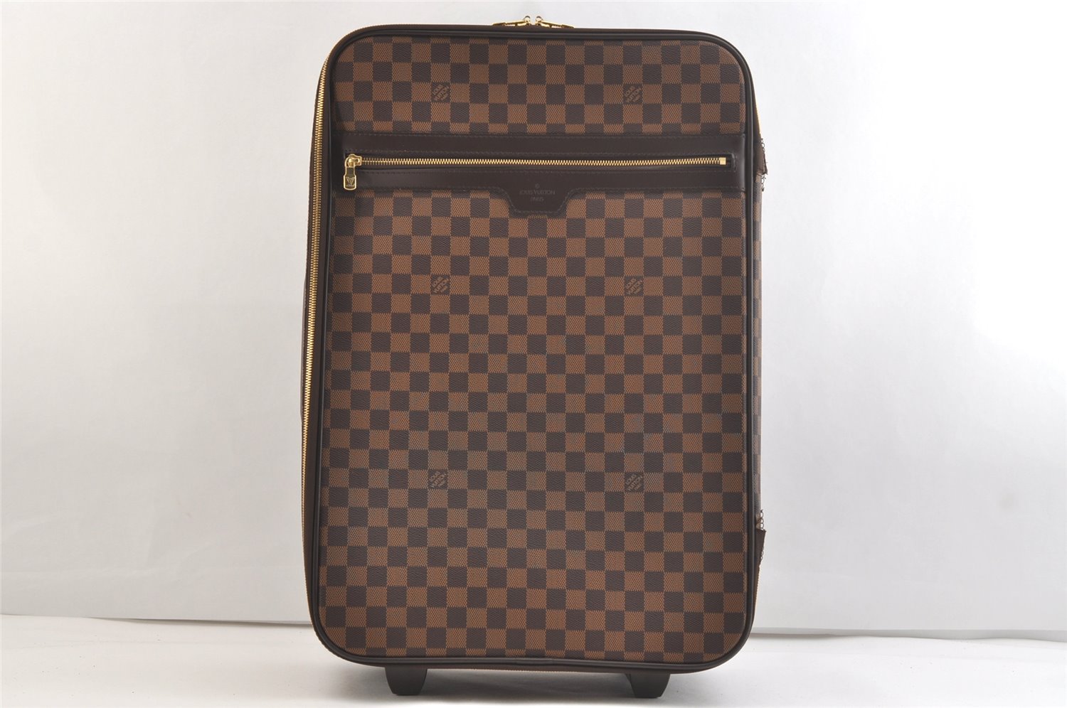 Authentic Louis Vuitton Damier Pegase 55 Travel Carry Bag N23294 LV Junk 2899K