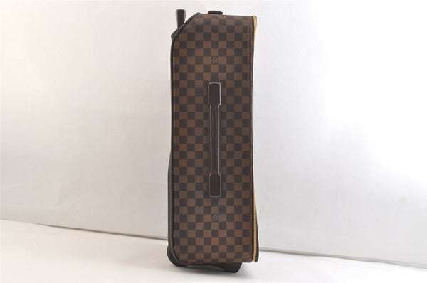 Authentic Louis Vuitton Damier Pegase 55 Travel Carry Bag N23294 LV Junk 2899K