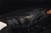 Authentic CHANEL Caviar Skin Vanity Cosmetic Bag Pouch Purse Black CC 2900I