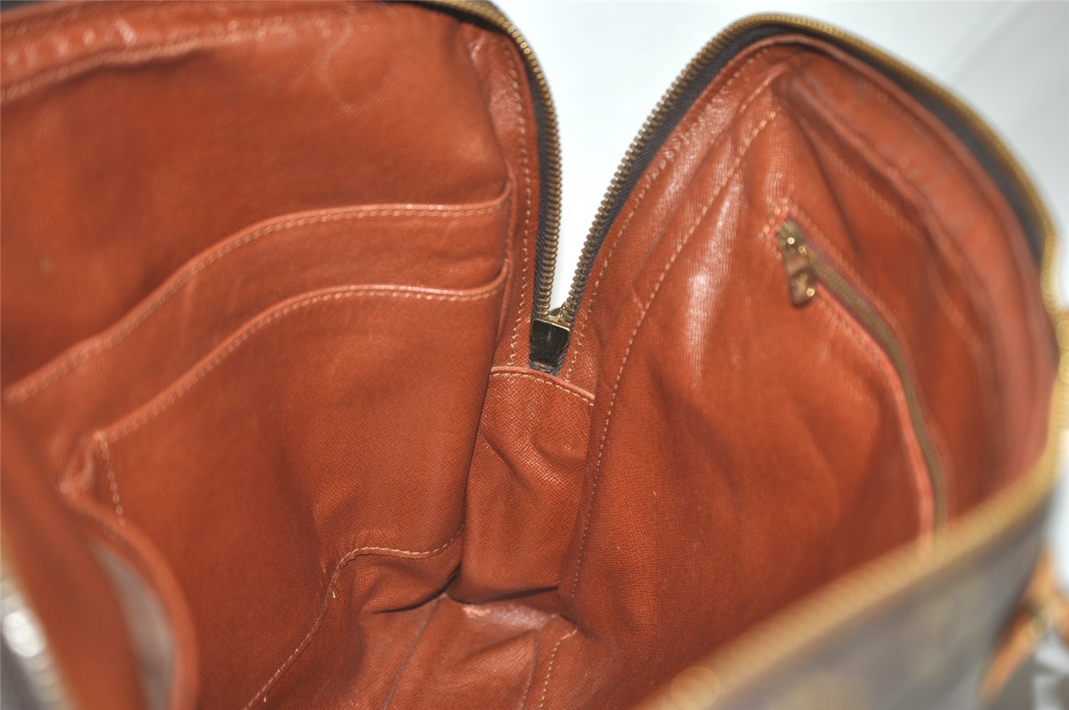 Authentic Louis Vuitton Monogram Porte Documents Voyage M53361 Briefcase 2900J