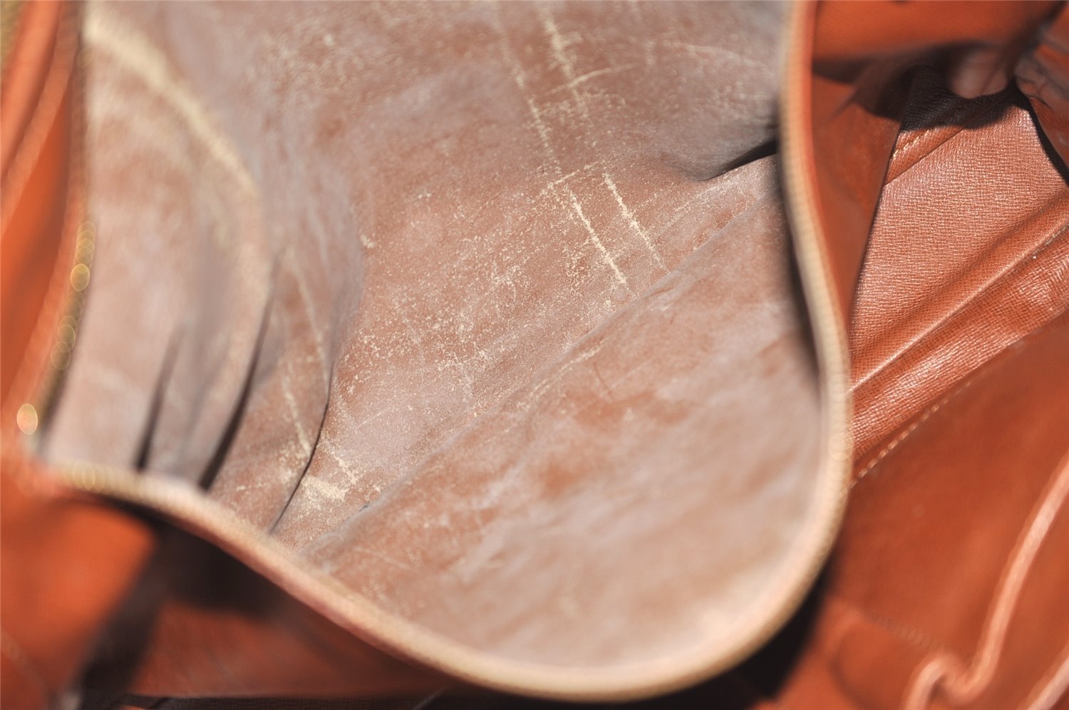 Authentic Louis Vuitton Monogram Porte Documents Voyage M53361 Briefcase 2900J