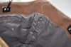 Authentic GUCCI Sherry Line Tote Bag GG Canvas Leather 31243 Beige 2902J
