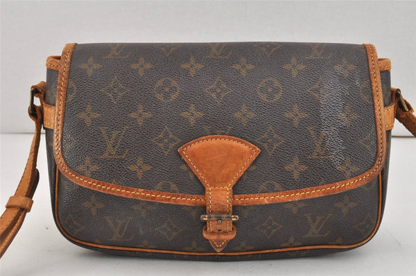 Authentic Louis Vuitton Monogram Sologne Shoulder Cross Body Bag M42250 LV 2903K
