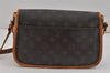 Authentic Louis Vuitton Monogram Sologne Shoulder Cross Body Bag M42250 LV 2903K