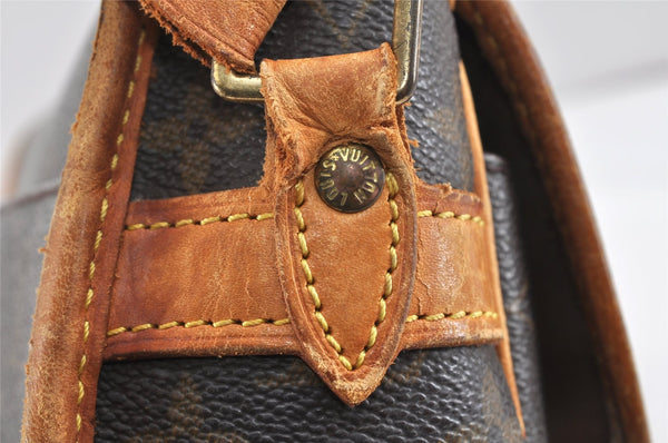 Authentic Louis Vuitton Monogram Sologne Shoulder Cross Body Bag M42250 LV 2903K