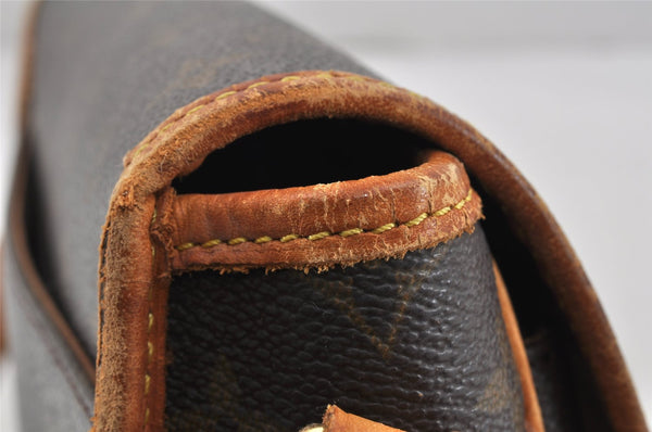 Authentic Louis Vuitton Monogram Sologne Shoulder Cross Body Bag M42250 LV 2903K