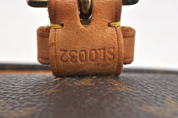 Authentic Louis Vuitton Monogram Sologne Shoulder Cross Body Bag M42250 LV 2903K